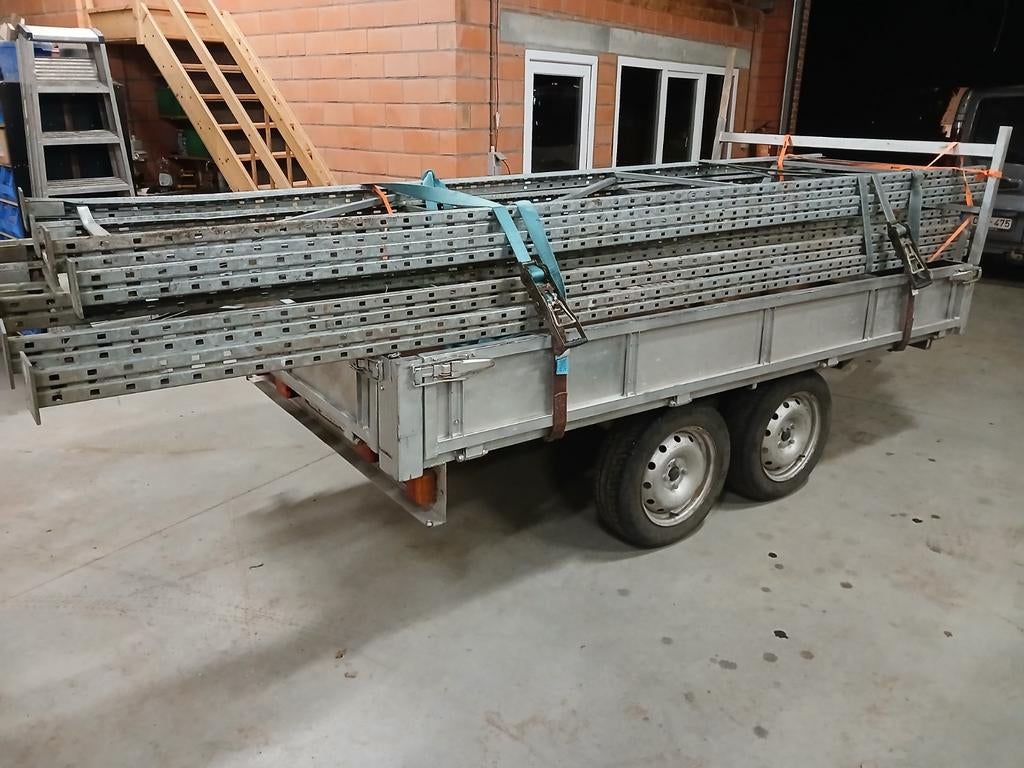 Redirack palletstelling staanders H4200mm B 1000mm 5 stuks, Ophalen