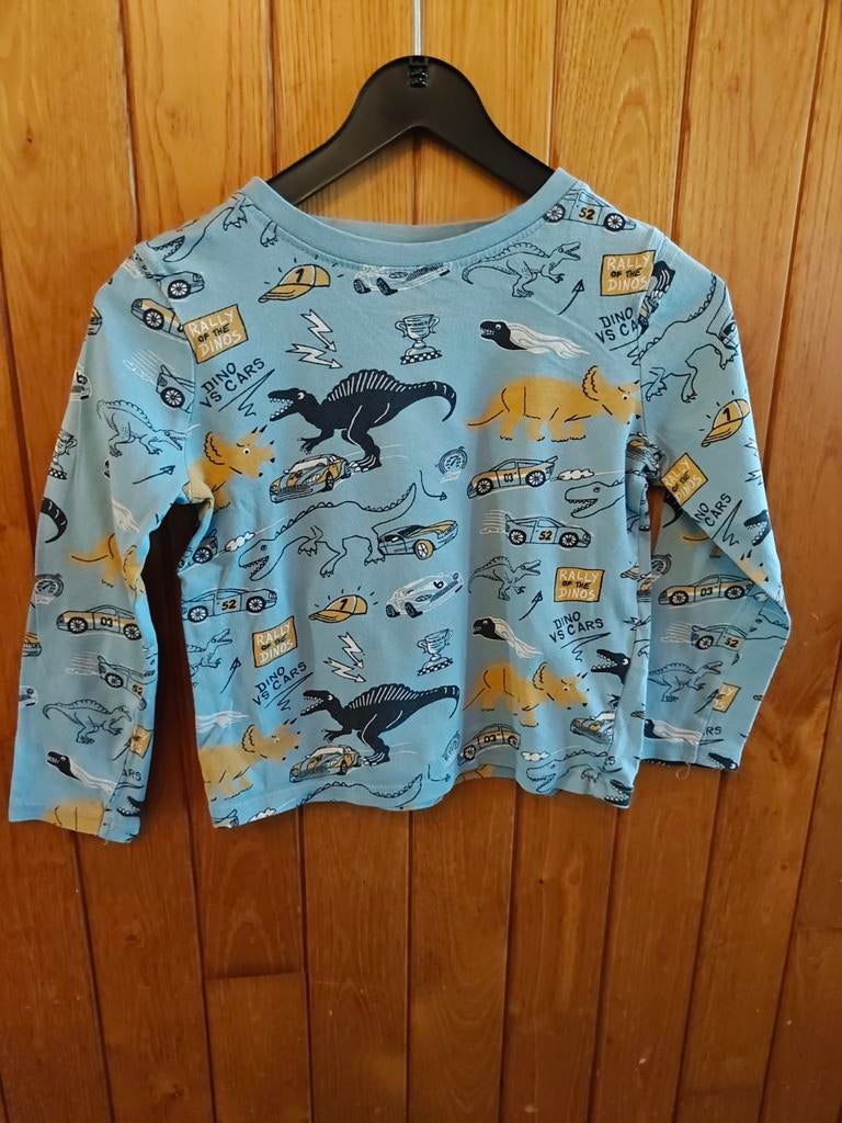 Long sleeve met dino's, Enfants & Bébés, Vêtements enfant | Taille 104, Garçon, C&A, Chemise ou À manches longues, Comme neuf