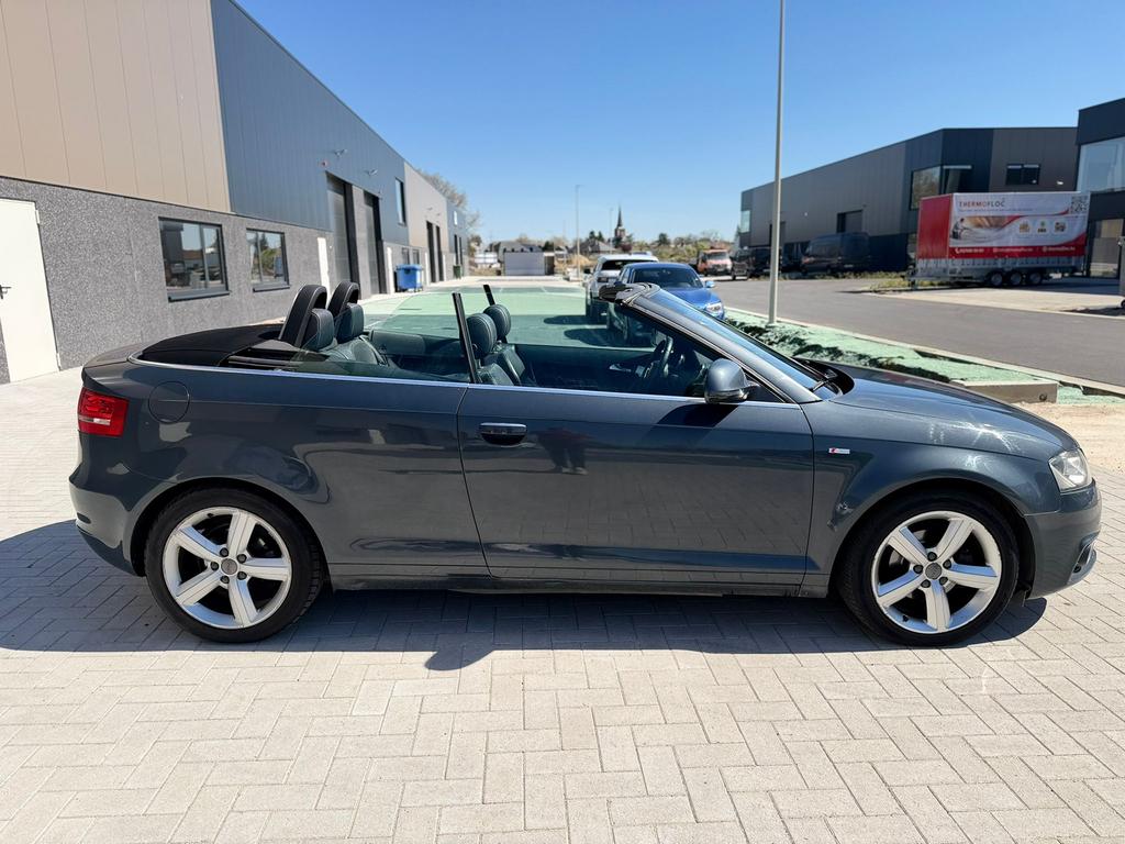 Audi A3 Cabriolet - 3x S line - euro 5 - eerste eigenaar, Auto's, Audi, Euro 5, Cabriolet, Alcantara, Bedrijf
