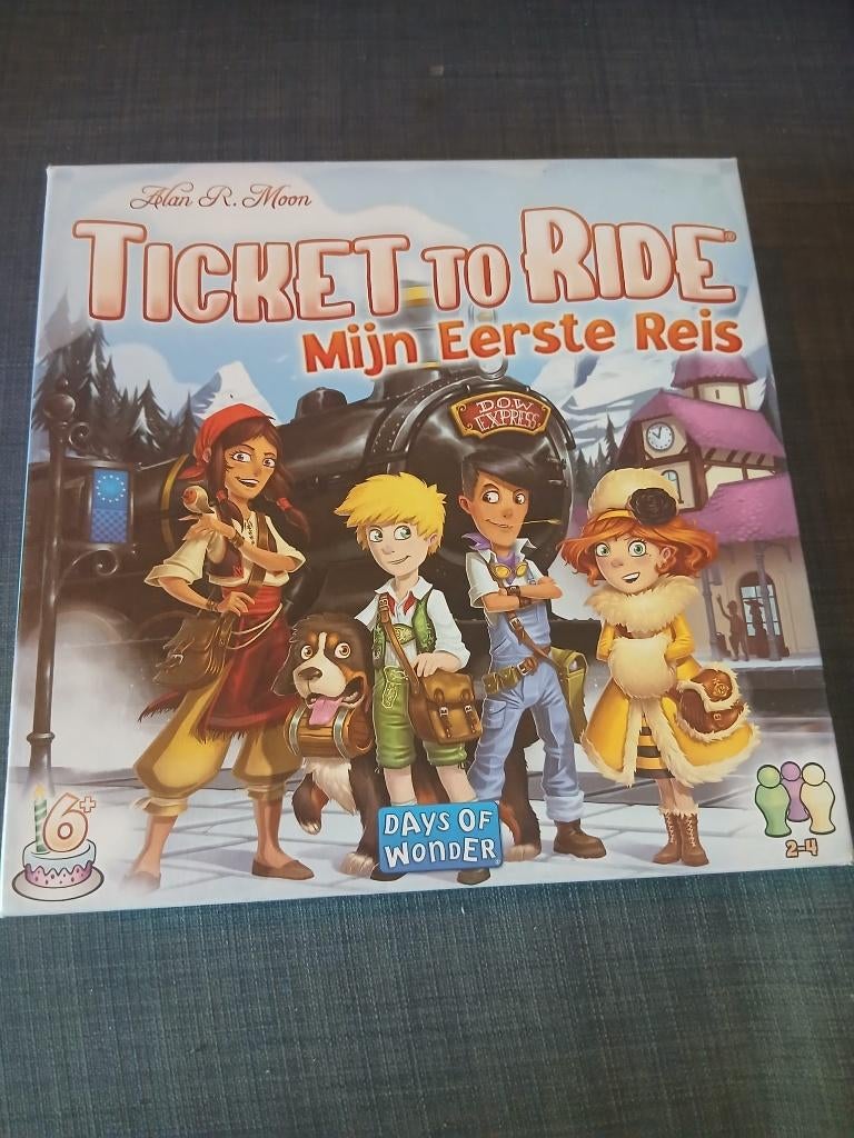 Ticket to ride: Mijn eerste reis, Een of twee spelers, Ophalen, Gebruikt, Days of Wonder