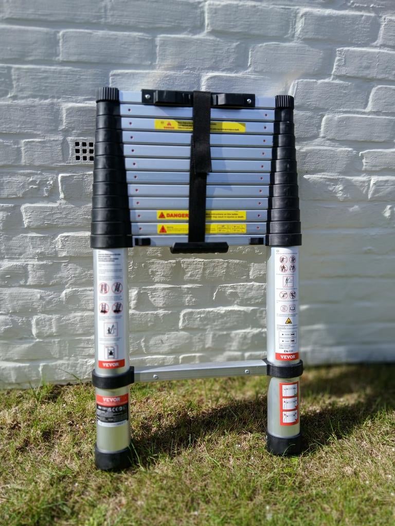 Echelle telescopique 3,80m, Bricolage & Construction, Échelles & Escaliers, Enlèvement