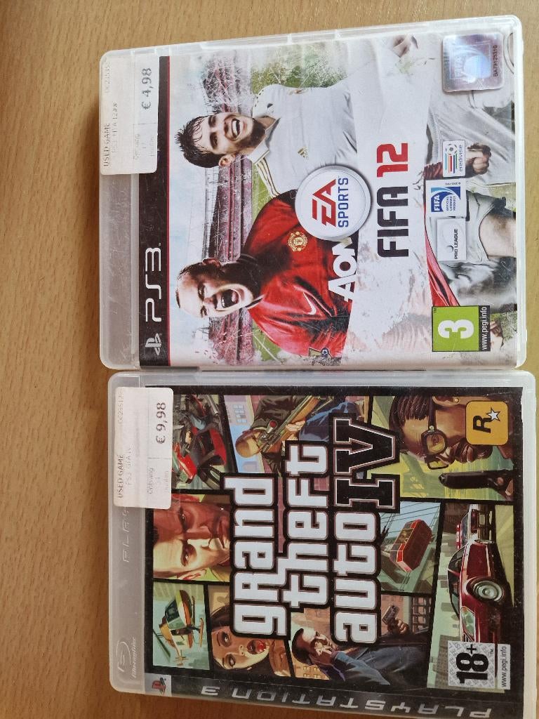 Playstation 3 -  samen 2 games, Games en Spelcomputers, Ophalen, Gebruikt