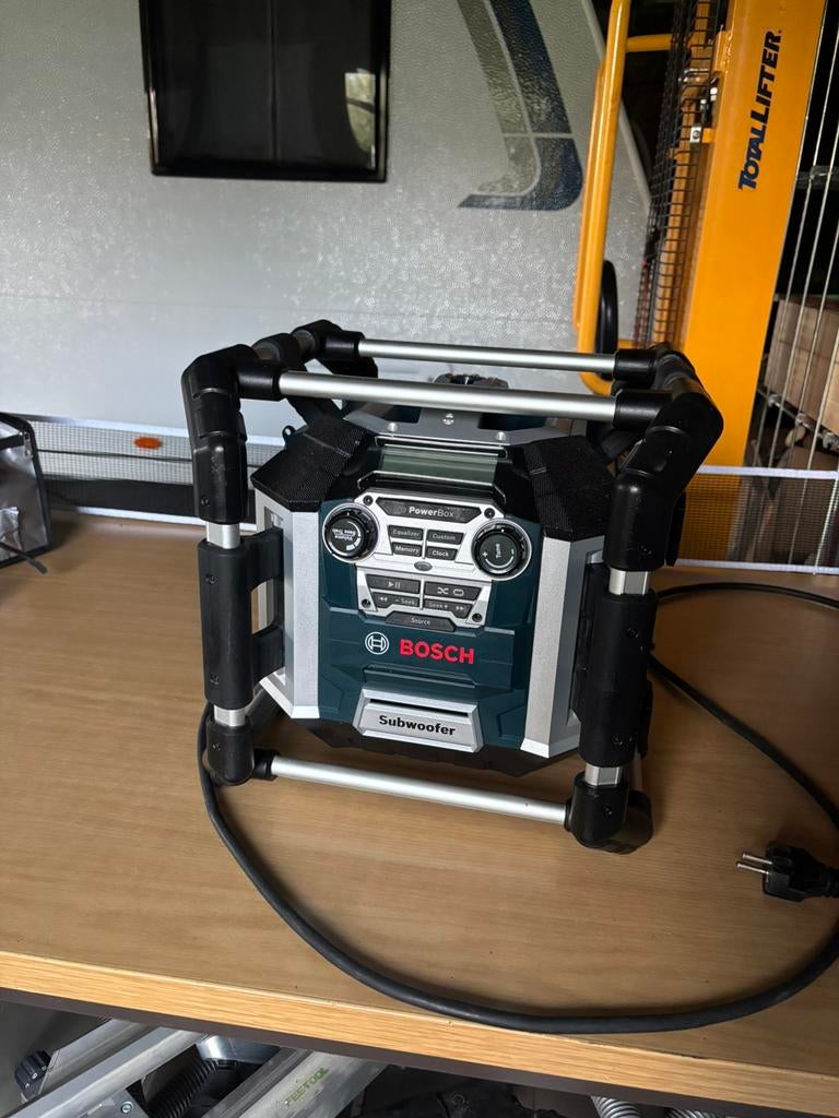 Bosch professional werfradio gml 50, Ophalen, Zo goed als nieuw, Radio
