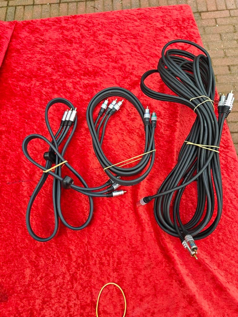 Câble composant 1 m, -1,5-4 m, version luxe, Enlèvement ou Envoi