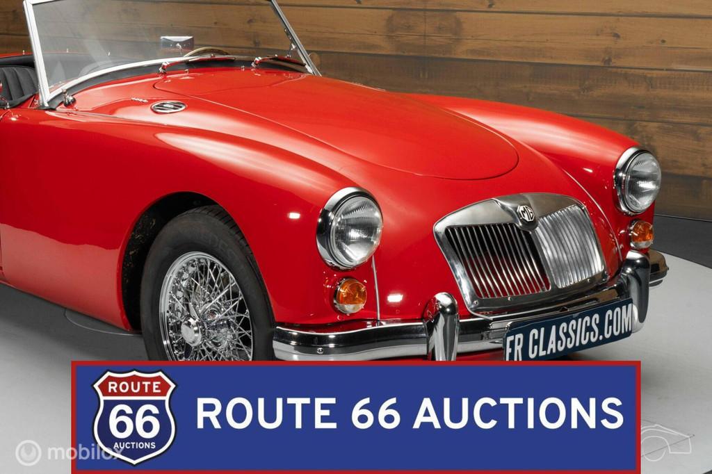 MG MGA 1600 Cabriolet | 1960 | Route 66 Auctions, Autos, Achat, Entreprise, Boîte manuelle, Autre carrosserie