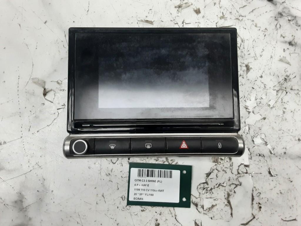 AFFICHEUR / ECRAN Citroën C3 (SX / SW) (E1148314), Citroën, Mevr. I. Hauben, Utilisé, Rue de l'Espoir 34 34
4030  GRIVEGNÉE, BE