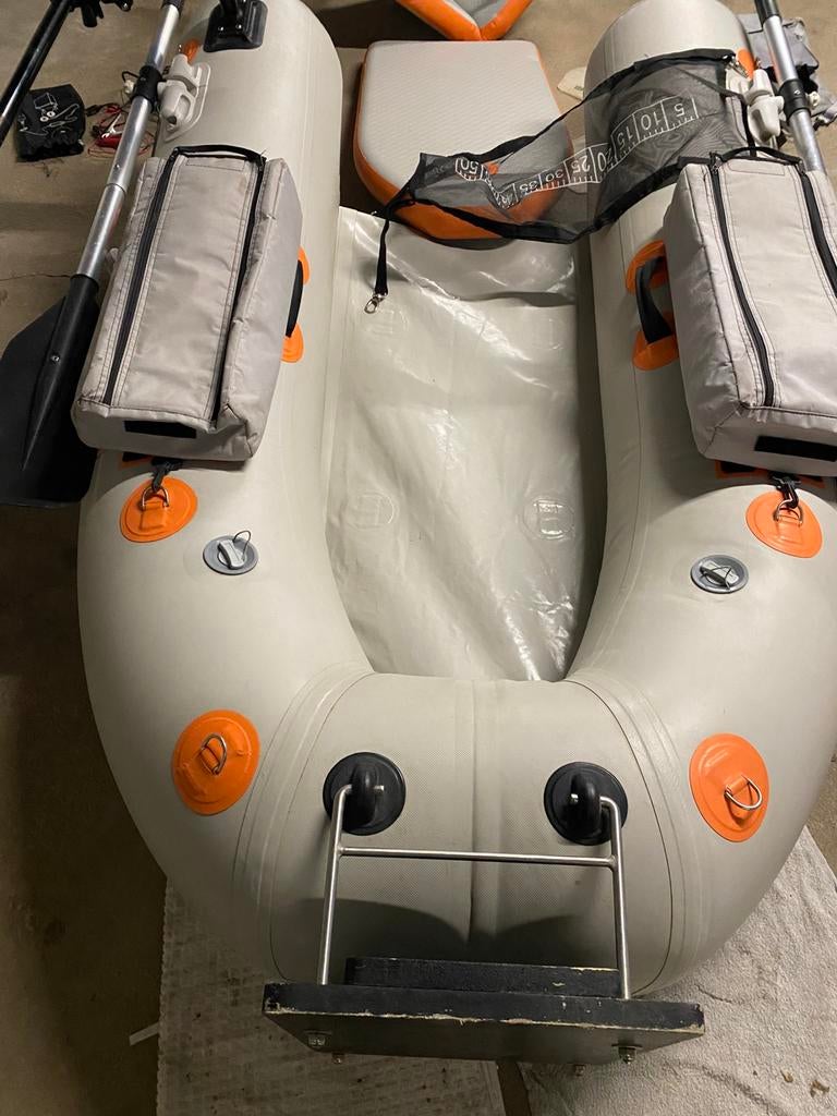 Float tube, Watersport en Boten, Vis- en Consoleboten, Aluminium, Ophalen