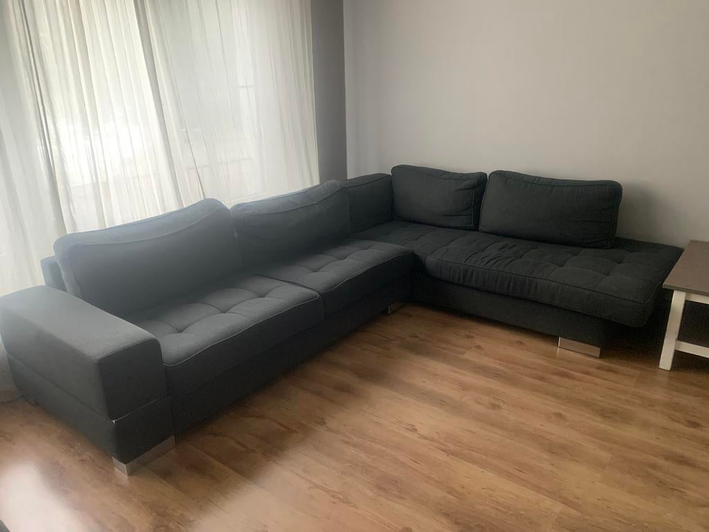 Lounge zetel ( dringend weg), Huis en Inrichting, Ophalen, Gebruikt