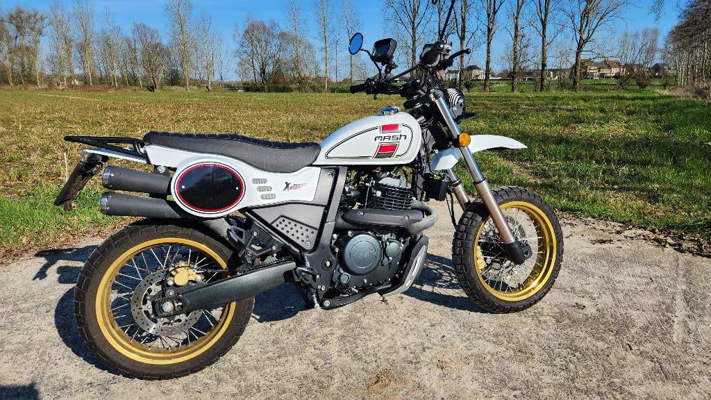 Mash x-ride 650cc, bouwjaar sept 2021, 4900 km