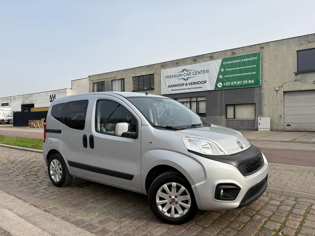 Fiat Qubo | 12 M Garantie | 14 Dkm | Benzine + cng | 2019 |, Autos, Fiat, 57 kW, Achat, 199 g/km, Euro 6