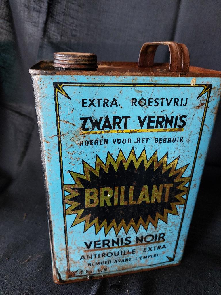 ANCIEN BIDON PUBLICITAIRE, Enlèvement ou Envoi, Utilisé, Autres types