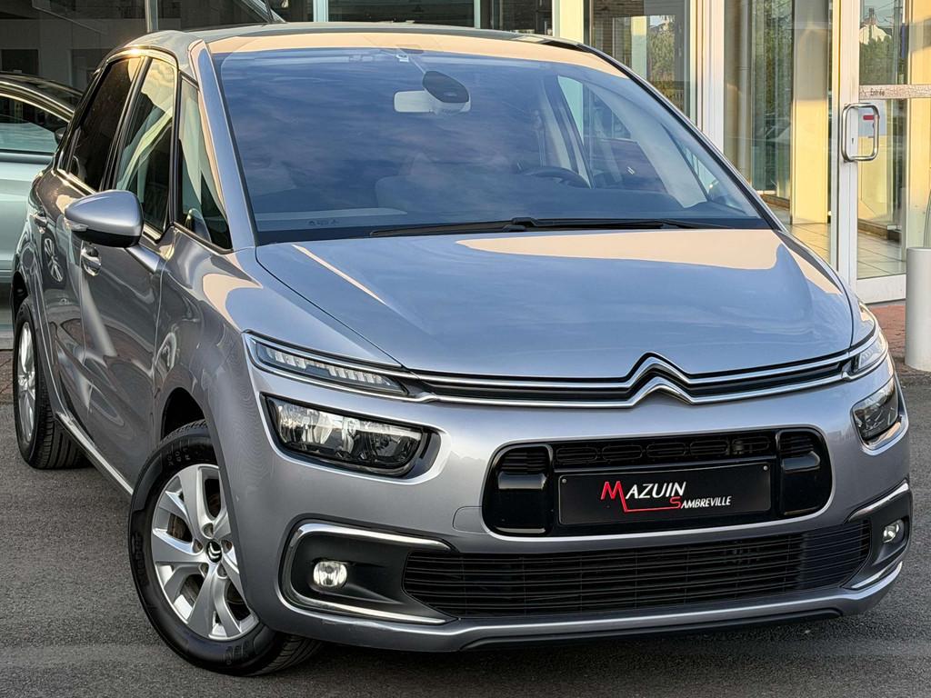 Citroën C4 Spacetourer 1.2 Essence * Carnet Complet * March, Auto's, Citroën, Stof, Gebruikt, 1199 cc, https://public.car-pass.be/vhr/e971ddf5-78d3-4646-920e-09000d5ce98d