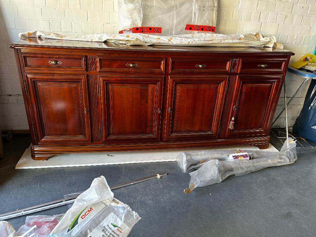 Dressoir kerselaar, Ophalen, Zo goed als nieuw, Kersenhout, Met deur(en)