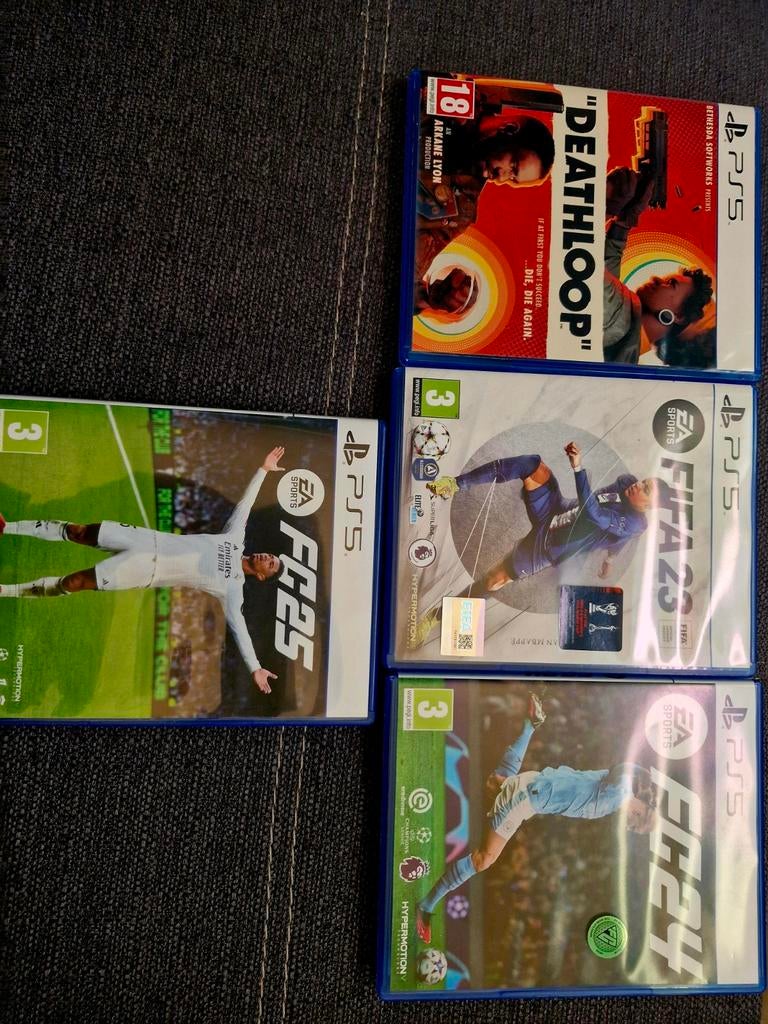 PS5 games, Ophalen, Zo goed als nieuw