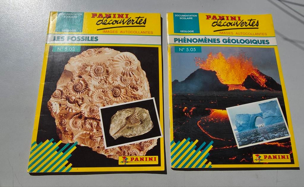 Oude Panini-albums maken een complete ontdekking, Ophalen of Verzenden