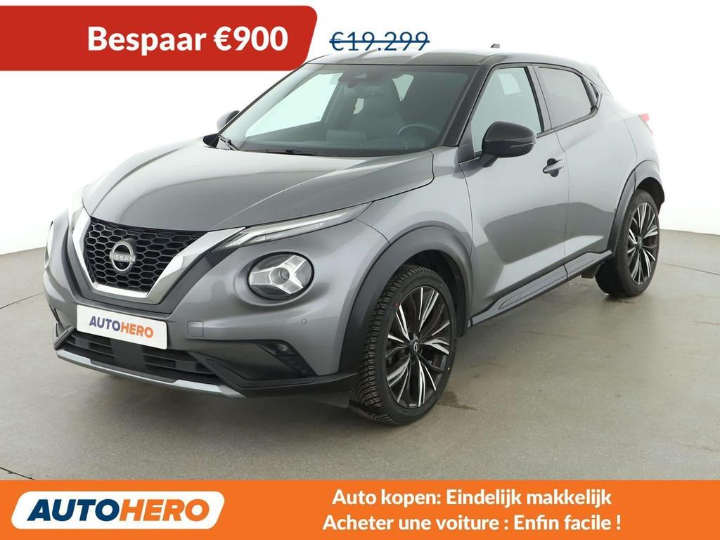 Nissan Juke 1.0 DIG-T N-Design (automatique), Autos, Nissan, Achat, 139 g/km, Euro 6, https://public.car-pass.be/vhr/200fda82-300b-43e8-bd0b-325573ee3fc6