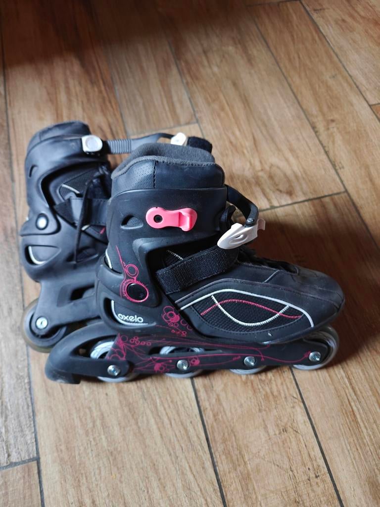 39.5 schaatsen die zeer zelden worden gebruikt, Sport en Fitness, Skeelers, Overige merken, Kinderen, Zo goed als nieuw, Inline skates 4 wielen