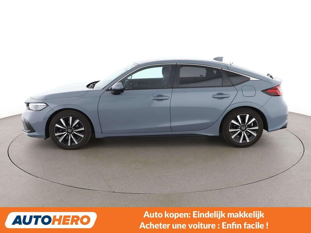 Honda Civic 2.0 e:HEV Elegance (bj 2025, automaat), Auto's, Honda, Stof, Gebruikt, 5 deurs, Hybride Elektrisch/Benzine