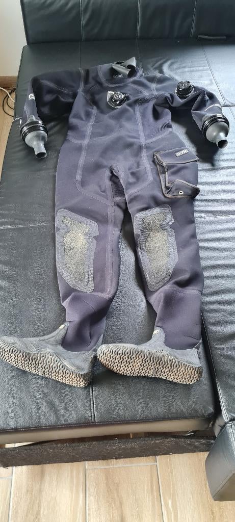 Combinaison étanche bare XCS2 pro dry taille S + 2 souris, Watersport en Boten, Duiken, Zo goed als nieuw, Duikpak, Ophalen