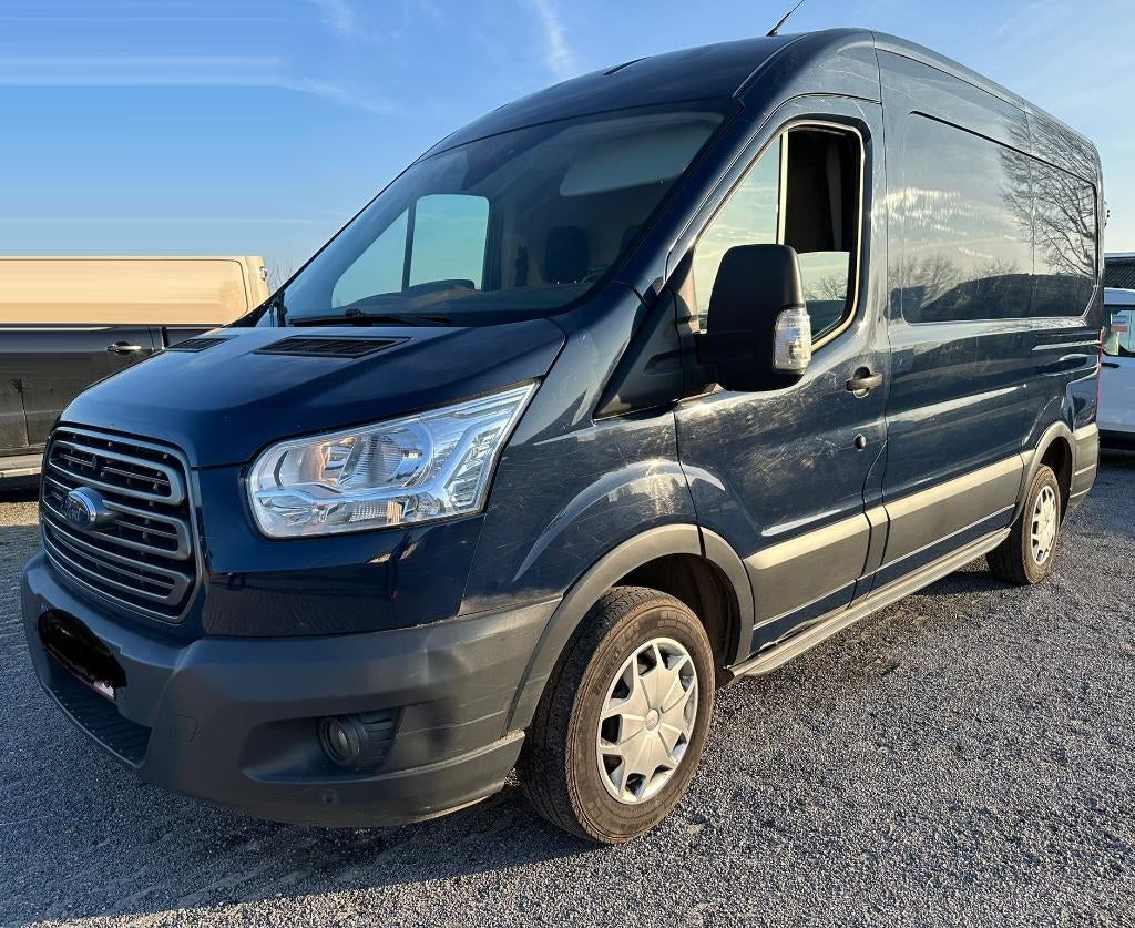Ford Transit 2.0Diesel L2H2 Manual/Airco Euro6 3pl 2017, Autos, Achat, 3 places, Boîte manuelle, Autre carrosserie