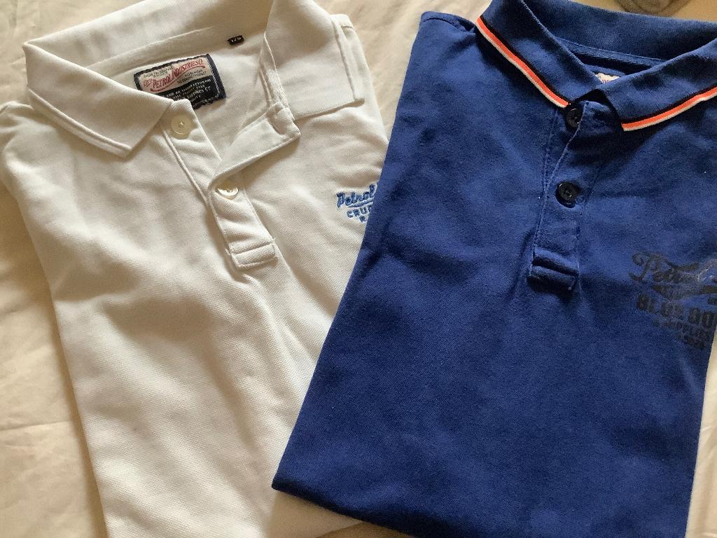 2 polo ‘s Petrol Industries Maat 176, Kinderen en Baby's, Kinderkleding | Maat 176, Ophalen of Verzenden, Zo goed als nieuw, Petrol Industries