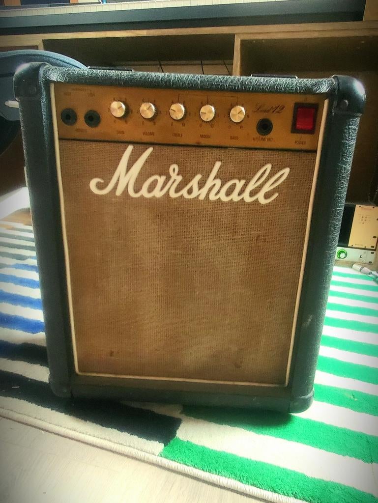 Marshall Lead 12 Model 5005 12-Watt 1x10" Guitar Combo 1985, Muziek en Instrumenten, Ophalen