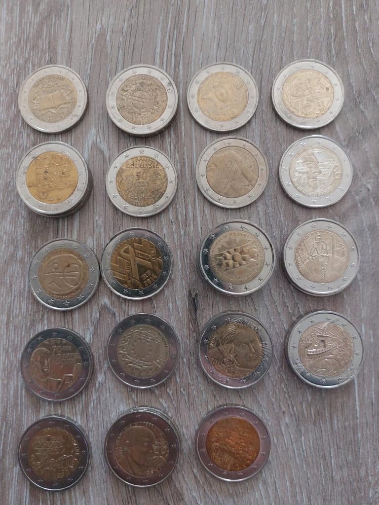 Herdenkingsmunten Frankrijk, Postzegels en Munten, Munten | Europa | Euromunten, Ophalen, Frankrijk