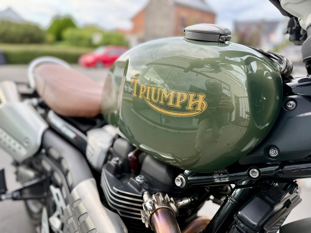 Triumph Scrambler 1200 X ‘25, Permis Moto A, Entreprise, Plus de 35 kW, Contrôle de traction