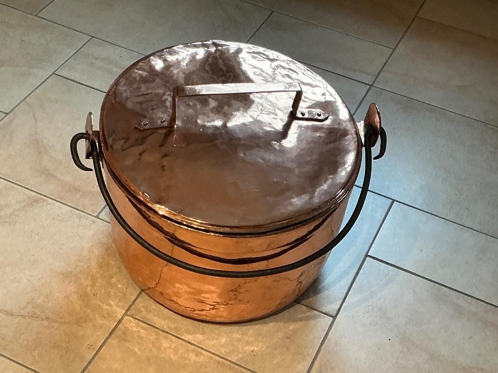 Koperen ketel, Enlèvement, Cuivre