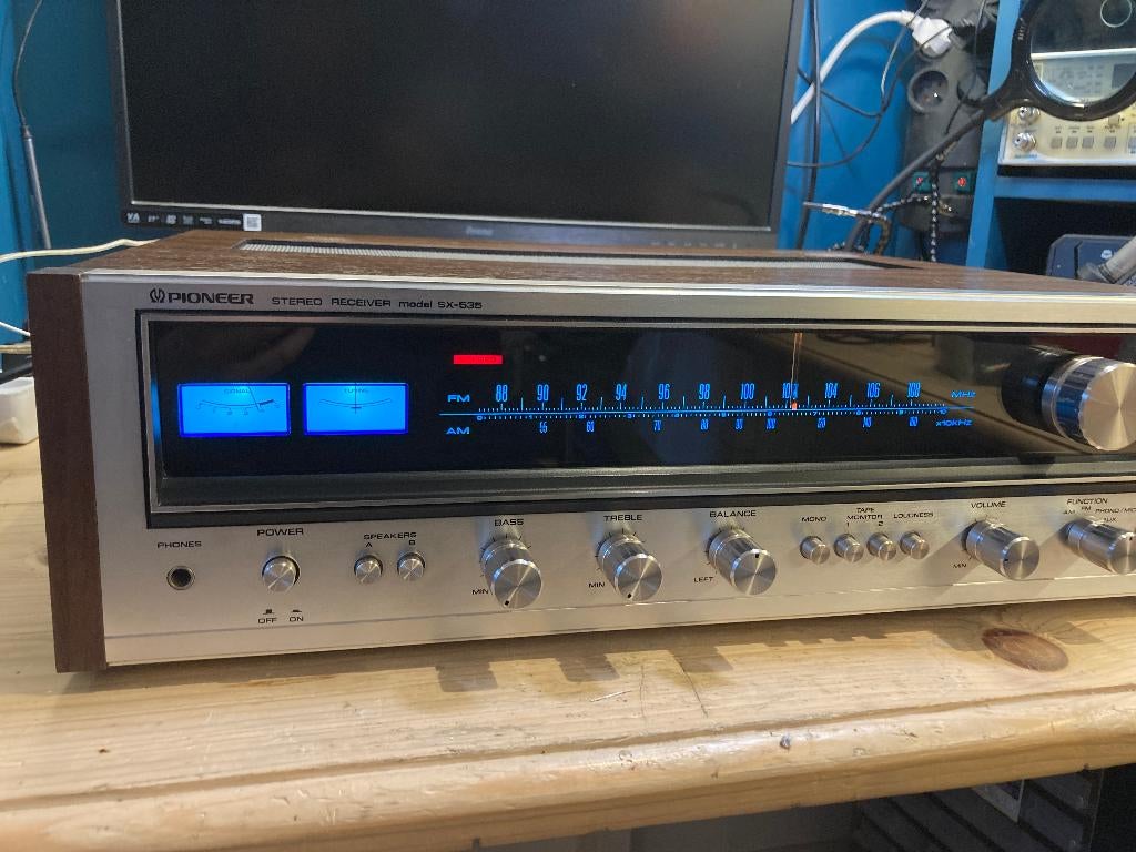 Pioneer Sx-535 , heel mooie staat en gereviseerd, Refurbished, Ophalen of Verzenden, Pioneer, Minder dan 60 watt