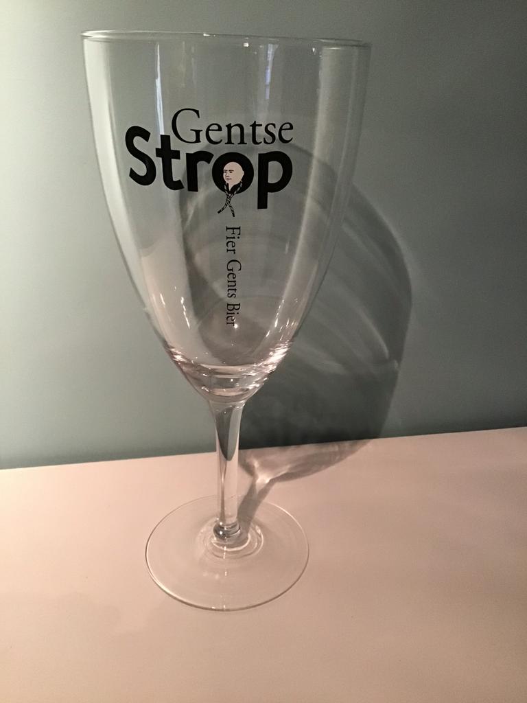 Gentse strop glas 3l, Ophalen