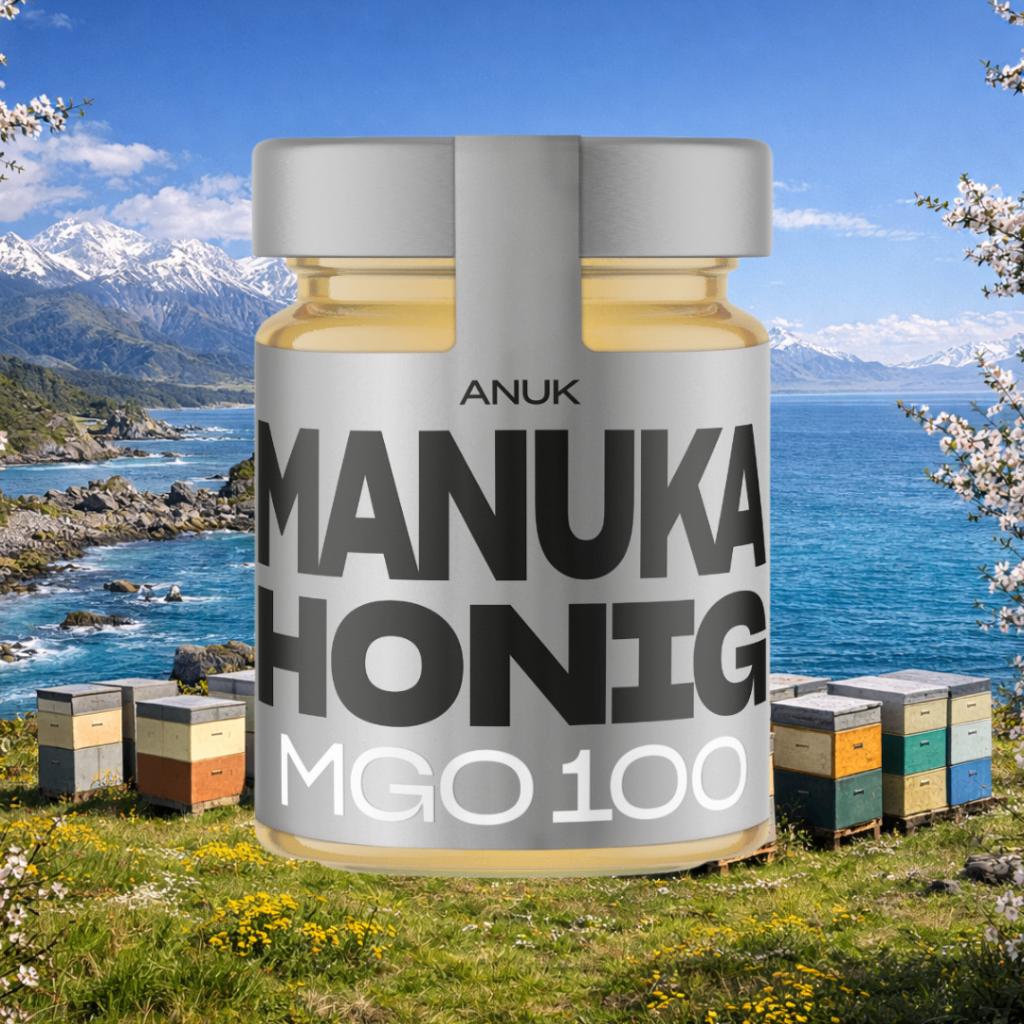 Miel de Manuka MGO 100 – Nouvelle-Zélande, Enlèvement ou Envoi