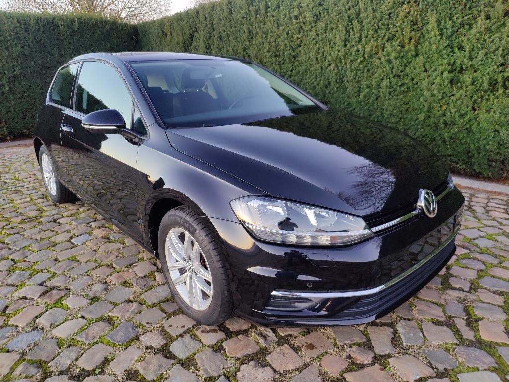 Volkswagen Golf 1.5 TSI ACT DSG Comfortline, Auto's, Stof, 1498 cc, Zwart, Bedrijf