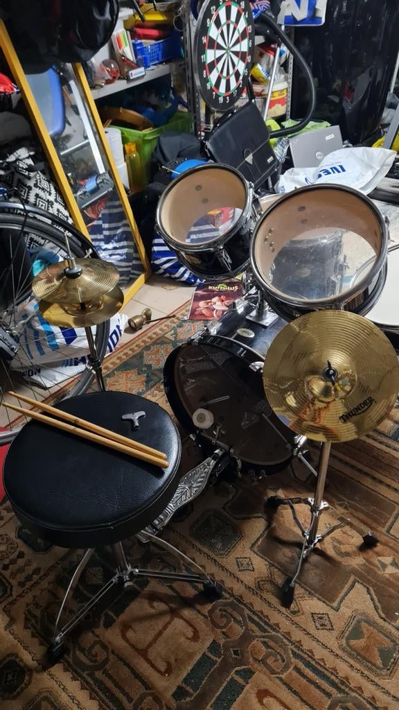 Kit de baterie(Drumstel)Thunder, Muziek en Instrumenten, Drumstellen en Slagwerk, Ophalen