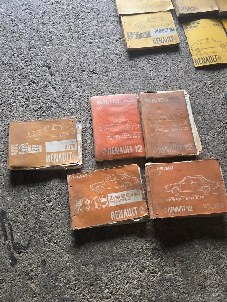 RENAULT 12 5 WERKPLAATSHANDBOEKEN SAMEN 40 EURO +verzenden, Auto diversen, Handleidingen en Instructieboekjes, Ophalen of Verzenden