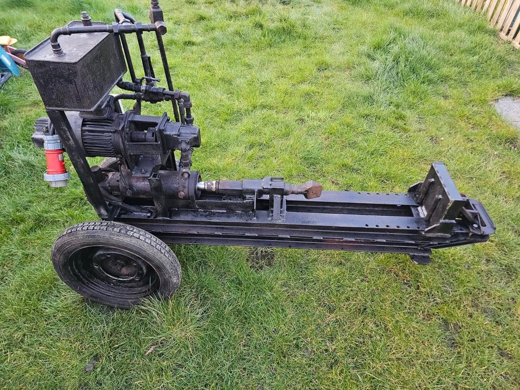 Kliefmachine 6 ton 3 fase zuiger lekt, Tuin en Terras, Kloofmachines, Ophalen