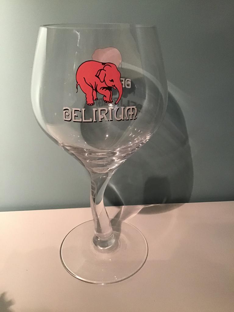 Delirium glas 3l, Ophalen, Zo goed als nieuw
