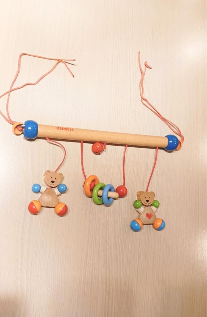 Heimess houten kleurrijke babygym, Kinderen en Baby's, Ophalen of Verzenden, Babygym