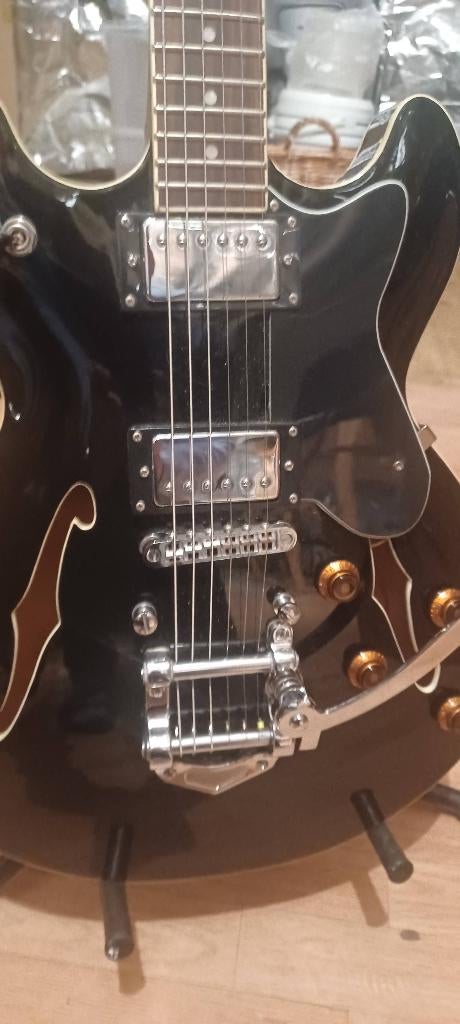 guitare electrique Harley Benton, Muziek en Instrumenten, Snaarinstrumenten | Gitaren | Akoestisch, Ophalen, Zo goed als nieuw
