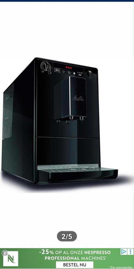 koffiemachine merk melitta werkt perfect geen enkele problee, Ophalen, Koffiemachine