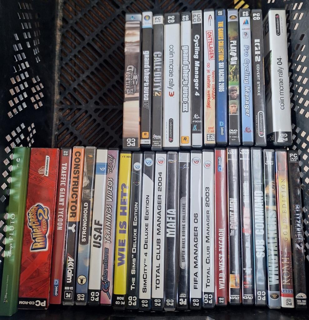 Pc games cd-com spelletjes, Games en Spelcomputers, Ophalen of Verzenden