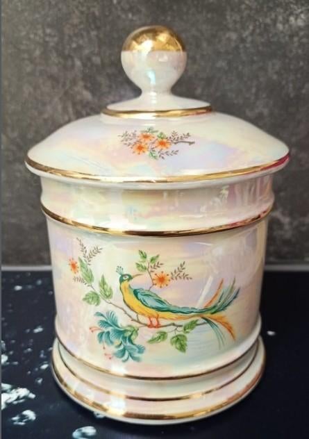 Apothekerspot Limoges - Parelmoer glazuur, Enlèvement, Comme neuf