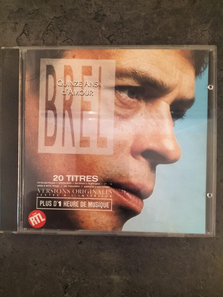 Brel, quinze ans d'amour, Enlèvement ou Envoi, Comme neuf, Coffret