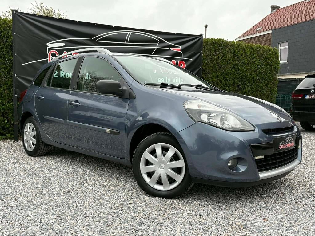 Renault Clio Break 1.5Dci Prête à Immat/Gps...Garantie 1an!, Voorwielaandrijving, Euro 5, Stof, Zwart