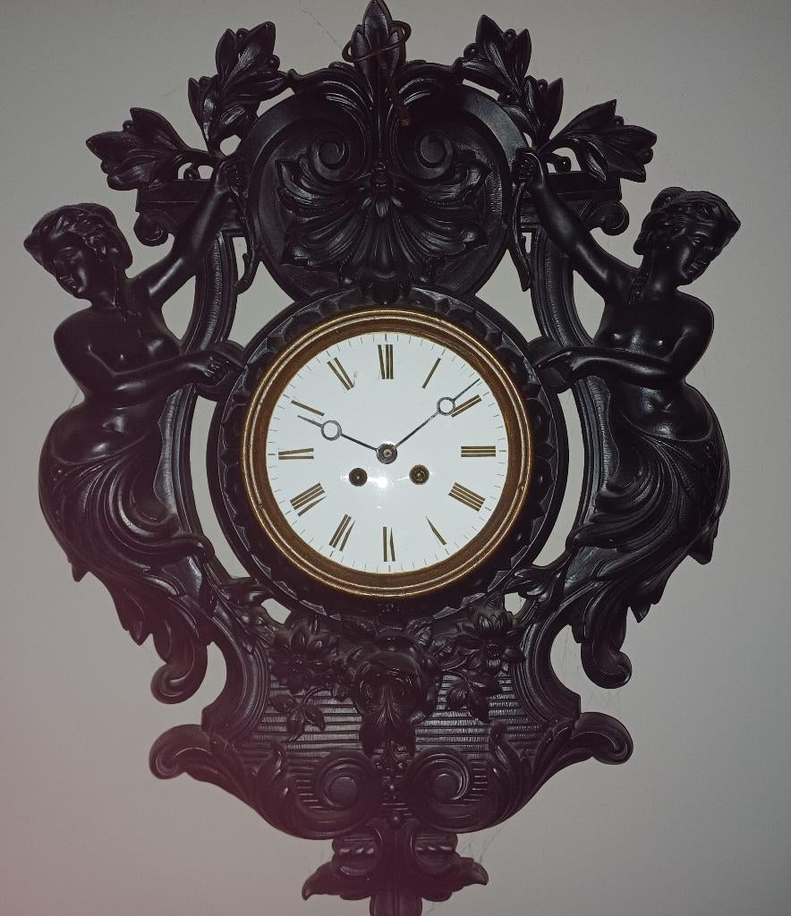 Antieke jachtklok in gietijzer, Enlèvement