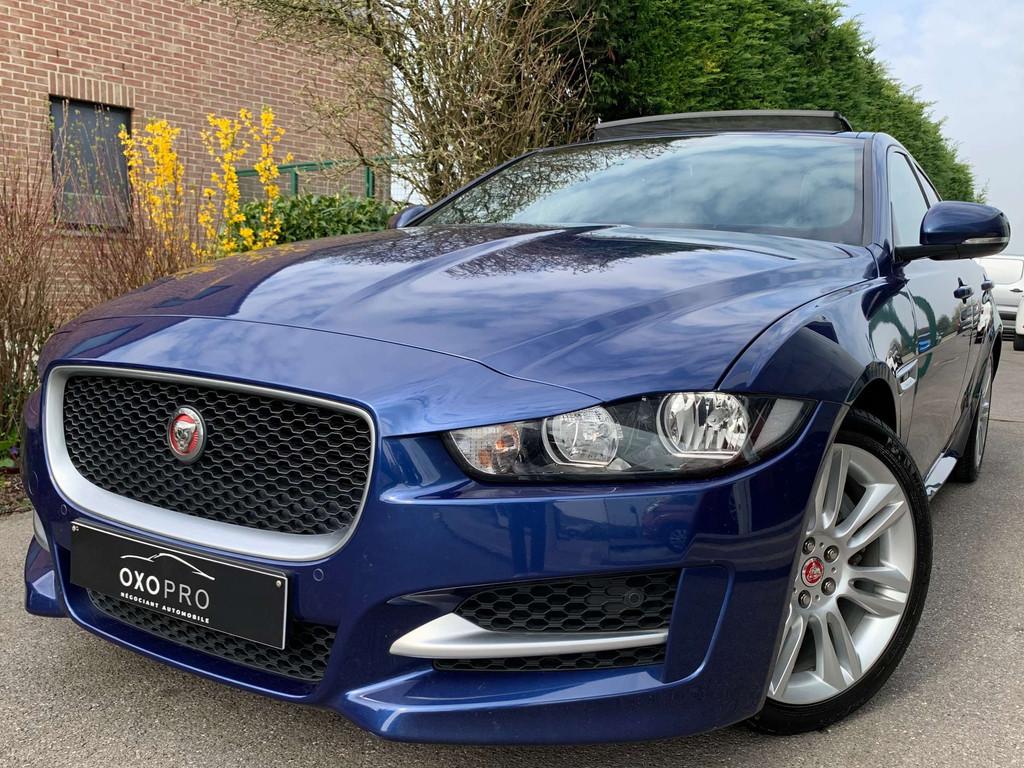 Jaguar XE R-Sport / 2.0D 180CV / Toit Pano / 9.835€ HORS T, Auto's, Jaguar, 4 cilinders, Blauw, 2135 kg, Leder