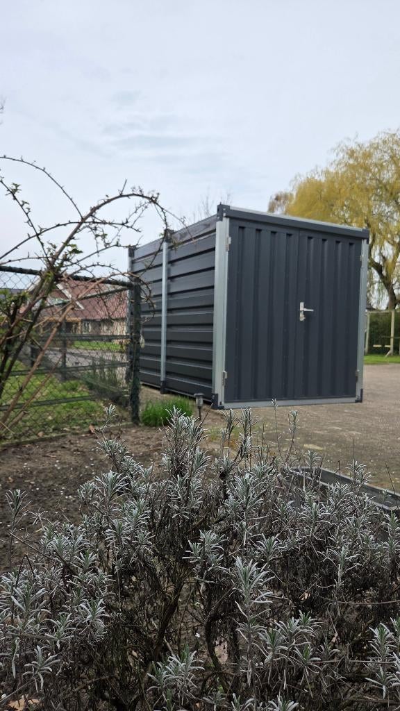 abri de jardin, Enlèvement, 500 cm ou plus, Métal, Sans fenêtres