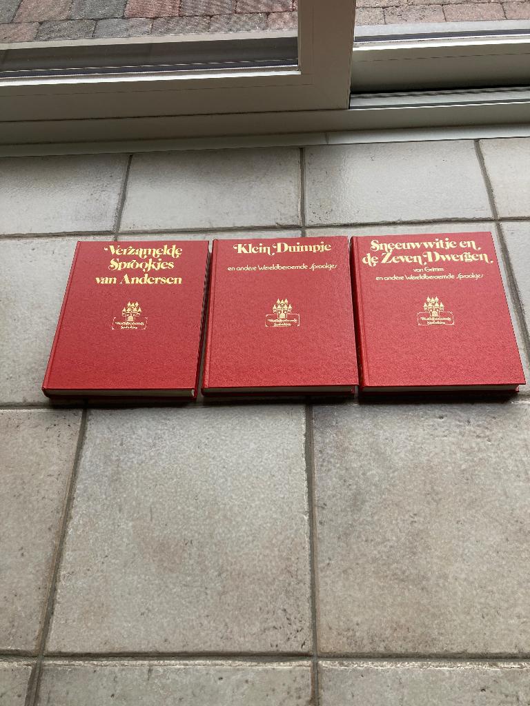 3 oude sprookjesboeken, Enlèvement, Comme neuf, Onbekend