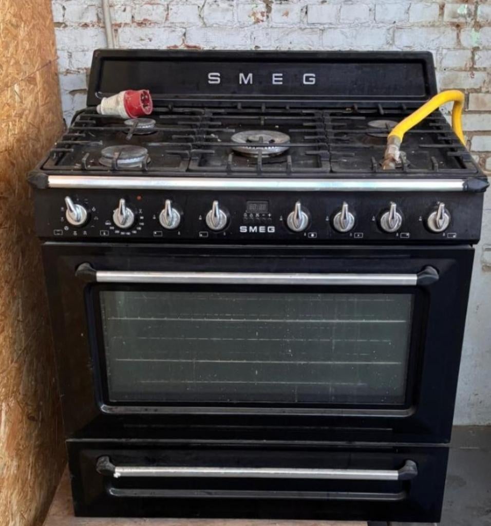 Smeg fornuis plus oven, Elektronische apparatuur, Ophalen, Gas