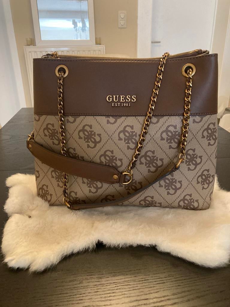 Guess handtas, Ophalen of Verzenden, Zo goed als nieuw, Handtas